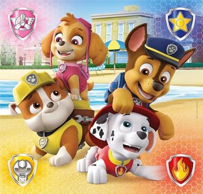 Clementoni legpuzzel super color vierkant paw patrol, 3x48st. Clementoni legpuzzel super color vierkant paw patrol, 3x48st.