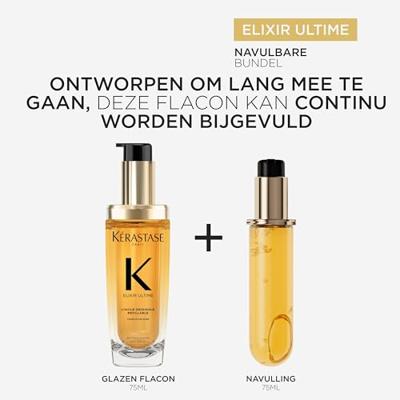 Kérastase Elixir Ultime L&apos;Huile Originale Haarolie Navulling - 75 ml - thumbnail