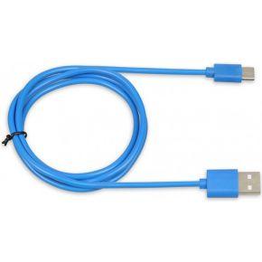 iBox IKUMTCB USB-kabel 1 m USB 2.0 USB A USB C Blauw