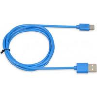 iBox IKUMTCB USB-kabel 1 m USB 2.0 USB A USB C Blauw - thumbnail