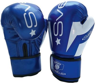 Sveltus Bokshandschoenen Contender Pu/nylon Blauw Maat 12oz