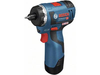 Bosch GSR 12V-20 HX Professional 1300 RPM Zwart, Blauw