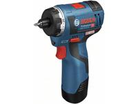 Bosch GSR 12V-20 HX Professional 1300 RPM Zwart, Blauw - thumbnail
