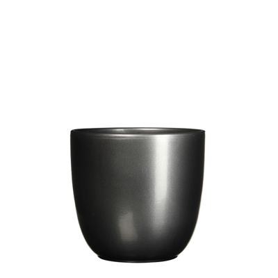 Mica Decorations bloempot Tusca rond 19,5x18,5 cm antraciet Mica Decorations bloempot Tusca rond 19,5x18,5 cm antraciet