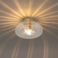 QAZQA Art Deco plafondlamp goud met glas - Ayesha - thumbnail