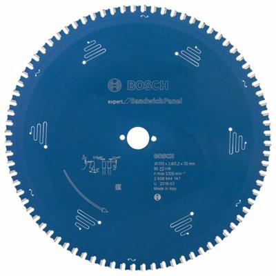 Bosch Accessoires Cirkelzaagblad Expert for Sandwich Panel 355X30X2.6/2.2X80 - 2608644147 Bosch Accessoires Cirkelzaagblad Expert for Sandwich Panel 355X30X2.6/2.2X80 - 2608644147