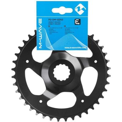 Messingschlager Samox e-bike kettingblad bosch gen3 38t 47 mm. staal zwart