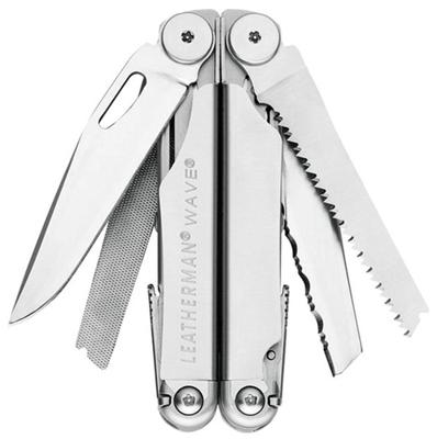 Leatherman WAVE Plus LTG832524 Multitool Aantal functies 18 Grijs