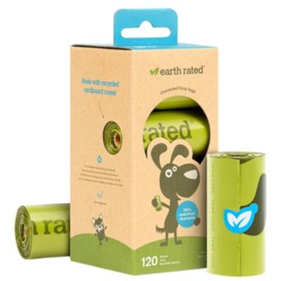 Karlie 0870856100014 Earth Rated - 8 x 15 Eco Poepzakjes - Geurloos - 1 stuk