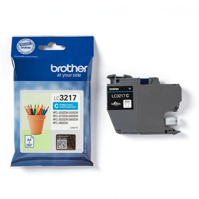 Originele inktcartridge Brother LC-3217C Cyaan
