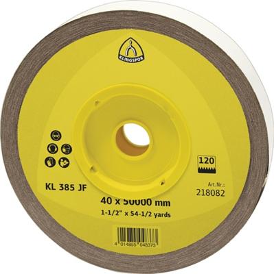 Klingspor Schuurpapierrol | 115 mm korreling 100 | voor metaal | korund | 1 stuk - 228364 228364