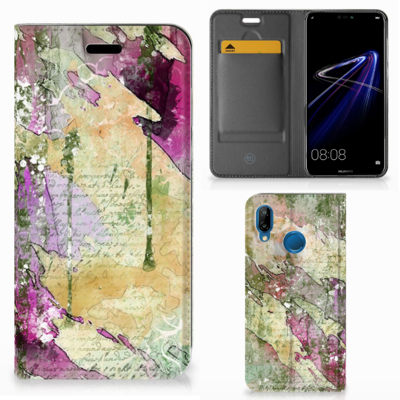 Bookcase Huawei P20 Lite Letter Painting