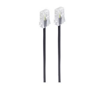 Shiverpeaks Telefoon (analoog) Aansluitkabel [1x RJ45-stekker 8p4c - 1x RJ45-stekker 8p4c] 10 m Zwart