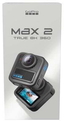 GoPro MAX2 360°-actioncam Touchscreen, Spatwaterdicht, 4K, Bluetooth, Schokbestendig, 8K, 360°, Beeldstabilisering