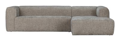 WOOOD Loungebank 'Bean' Rechts, Melange, kleur Travertin - thumbnail