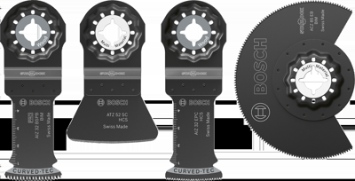 Bosch Accessoires Flooring and Fitting Zaagbladenset | 4-delig - 2608669089