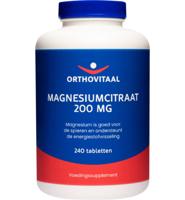 Magnesium citraat 200mg 240 Tabletten - thumbnail