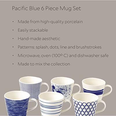 Royal Doulton Mokken Pacific 280 ml - 6 Stuks