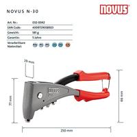 Novus Office 058923 Popnageltang 290 mm 1 stuk(s) - thumbnail