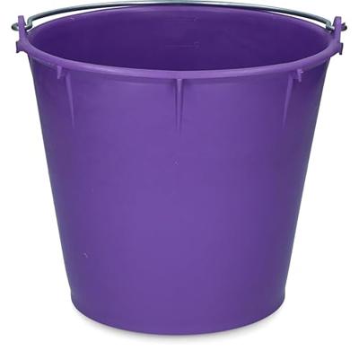 Emmer 7 l met beugel paars