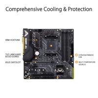 Moederbord - ASUS - TUF Gaming B450M-Plus II - AM4 - DDR4 - micro ATX - thumbnail