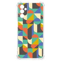 Samsung Galaxy M13 4G | M23 Doorzichtige Silicone Hoesje Funky Retro - thumbnail