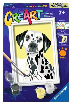Ravensburger creart serie F dalmatier Ravensburger creart serie F dalmatier