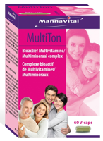 Mannavital Multiton 60 Capsules - thumbnail