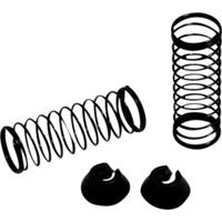 Absima 1230075 Reserveonderdeel Demperveer en -schotel - thumbnail