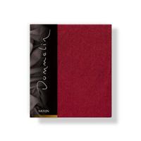 Dommelin Dommelin Kussensloop Uni Satijn 300TC 580 Rosso 50x70 - thumbnail