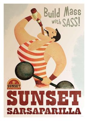 Fallout Art Print Sunset Sarsaparilla Limited Edition 42 x 30 cm Fallout Art Print Sunset Sarsaparilla Limited Edition 42 x 30 cm