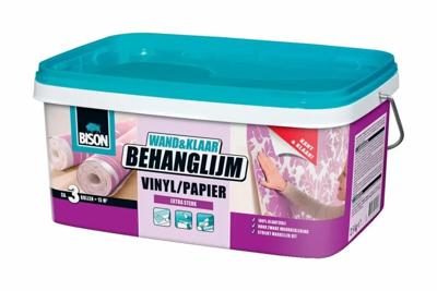 Bison Wand&Klaar Behanglijm Vinyl/Papier Buc 2.5Kg*1 Nlfr - 6302989 - 6302989