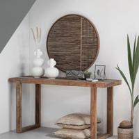 MUST Living Wanddecoratie 'Contemporary Gold' Waterhyacint, 71cm - thumbnail