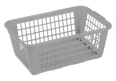 Sunware Basic Opbergmandje 31x20x12 cm Grijs Sunware Basic Opbergmandje 31x20x12 cm Grijs