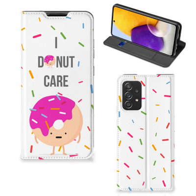 Samsung Galaxy A72 (5G/4G) | Flip Style Cover | Donut Roze