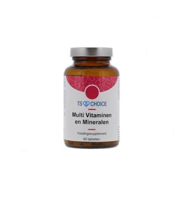 TS Choice Multi Vitaminen En Mineralen Tabletten TS Choice Multi Vitaminen En Mineralen Tabletten