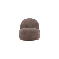 Nohr Fauteuil 'Hadiyah' Bouclé, kleur Bruin - thumbnail