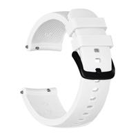 Crazy Horse textuur silicone polsband voor Huami Amazfit bip Lite versie 20mm (wit) - thumbnail