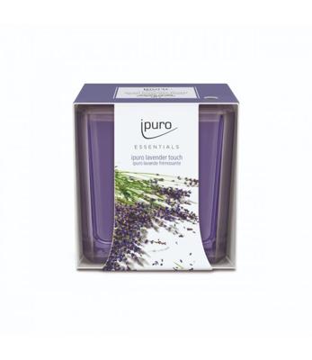 IPuro geurkaars lavander touch 125gr. IPuro geurkaars lavander touch 125gr.