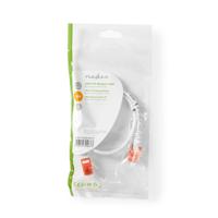 Netwerkkabel CAT6 UTP | RJ45 (8P8C) male - RJ45 (8P8C) male | 0,5 m | Wit - thumbnail