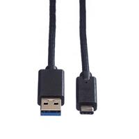ROLINE GREEN USB3.2 Gen1 Kabel, A - C, M/M, 1m - thumbnail