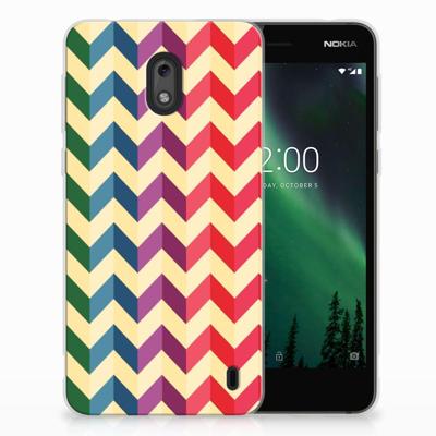 Nokia 2 | TPU bumper | Zigzag Multi Color Nokia 2 | TPU bumper | Zigzag Multi Color