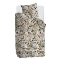 Beddinghouse Bambusa dekbedovertrek - 1-persoons (140x200/220 cm + 1 sloop) - Katoen - Natural - thumbnail