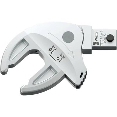 Wera 05020177001 7870 Joker L Zelfaanpassende insteek-steeksleutel Sleutelbreedte (metrisch) 16 - 19 mm Sleutelbreedte (inch) 3/4 - 21/32 Wera 05020177001 7870 Joker L Zelfaanpassende insteek-steeksleutel Sleutelbreedte (metrisch) 16 - 19 mm Sleutelbreedte (inch) 3/4 - 21/32