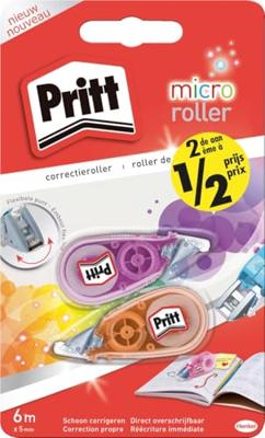 Correctietape Pritt Micro Flex 5mmx6m blister 2e halve prijs | 10 stuks