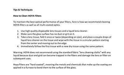 Hoya Grijsfilter PRO ND64 - 6 stops - 58mm
