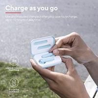 Trust Mobile Primo Touch Draadloze Bluetooth Oordopjes Wireless Earphones, 10 Uur Speeltijd in Totaal, Ingebouwde Microfoon, TWS, voor PC, Laptop, Smartphone, Tablet - Turquoise - thumbnail