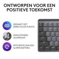 Logitech MX Mechanical toetsenbord Draadloos Grijs - Kailh Choc Brown V2 - thumbnail