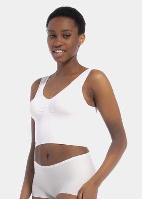 Magic Bodyfashion Maagband BH - Bamboe comfort Shape bra - Lange bh Top - Buik corrigerend