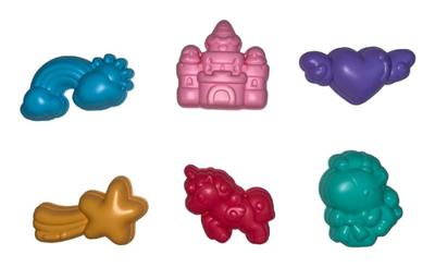 Summertime Zandvormpjes Unicorn 6 Stuks